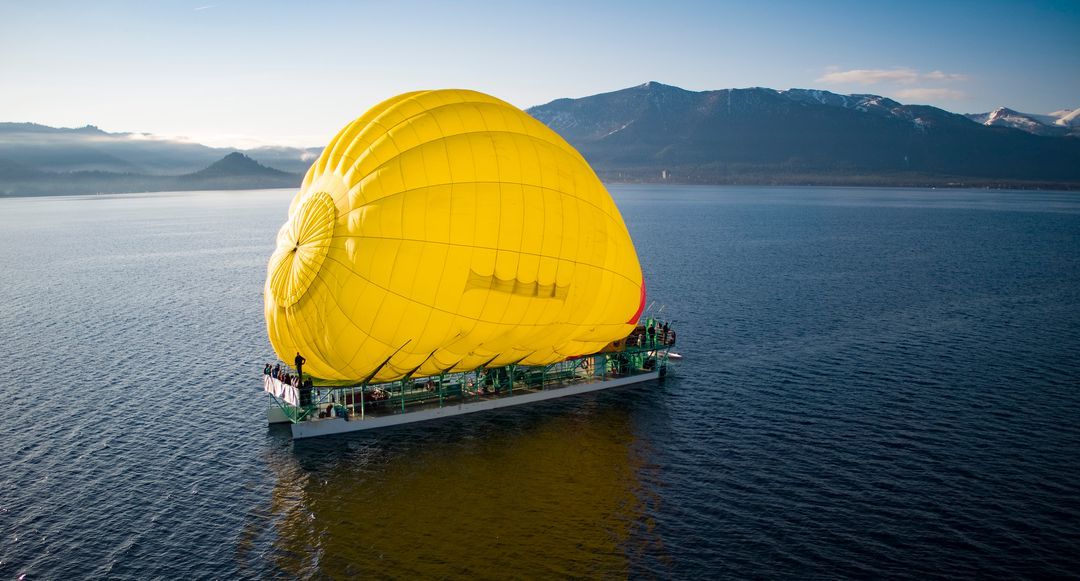 Lake Tahoe Hot Air Balloon Rides in Sierra Nevada Mountains